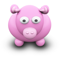 Pink Cow Icon | Download We Love Cows icons | IconsPedia