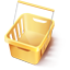 3D Shopping Cart icon