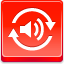 Audio Converter Red icon