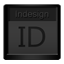 Black Indesign icon