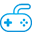 Game Controller blue-32