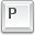 Key P icon