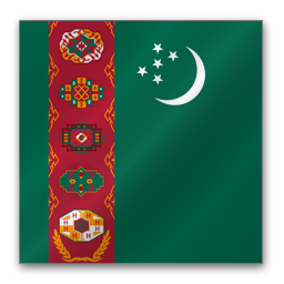 Turkmenistan flag-256