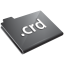 Crd grey icon