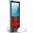 iPod Nano black and red on-48