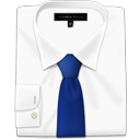 Shirt Blue Tie-128