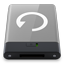 HDD Grey Backup W icon
