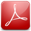 Acrobat red icon