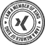Xing stamp icon