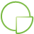 Chart Pie green icon