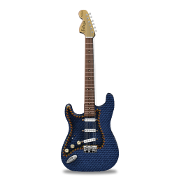 Stratocaster guitar jean