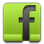 Facebookalt green icon