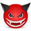 Devil mad icon