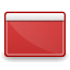 Gnome Colors Emblem Desktop Red icon