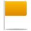 Flag yellow Icon