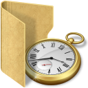 Folder Clock-128