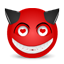 Devil love icon