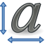 Gnome Font X Generic icon