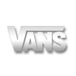 Vans white logo-256