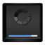 Black Downloads Icon