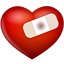 Patched Heart icon