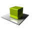 Green Cube-64