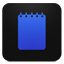 Notepad blueberry Icon