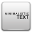 Minimalistic Text Donate2