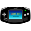 Gameboy Advance black icon