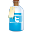 Twitter Bottle icon