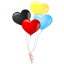 Heart Balloons icon