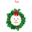 Snowman Wreath icon
