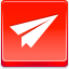 Paper Airplane Red icon