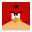 Red Angry Bird Frameless-32