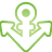 Anchor green Icon