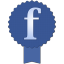 Badge Facebook icon