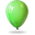 Ballon lime green-32