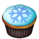 Cupcakes snowflake-128