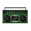 Boombox Green icon