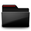 Folder black red-64