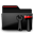 Folder Admin black red-32
