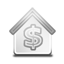 Bank grayscale Icon