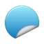 sticker blue icon