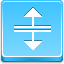 Cursor H Split Blue icon