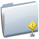 Folder Sign Stop-128
