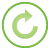 Button Rotate Cw green icon