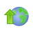 Earth up icon