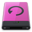 HDD Pink Backup B icon
