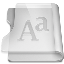 Aluminium font