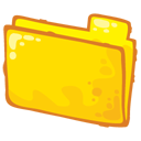Folder yellow-128